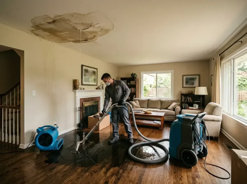 attic-pipe-burst-ceiling-drip-008 — frequently asked questions, Water Damage Restoration & Carpet Care in Maize, KS
